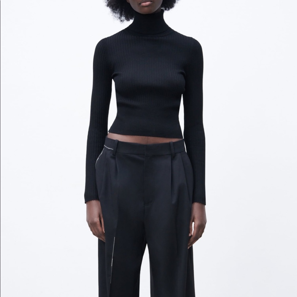 Zara Ribbed Knit Sweater